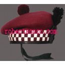 Maroon Balmoral Hat