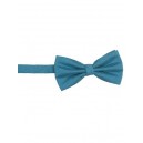 Teal Ready Tied Polyester Bow Tie