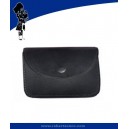 Black Leather Piper & Drummer Pouch