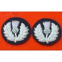 Scots Guards Mess Dress Collar Badges