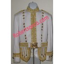 Gold Hand Embroidered Royal Doublet