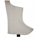 White Military Style Spats