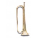 Eb cavalry trumpet single banded tube