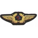 Wings Custom Embroidery Badge