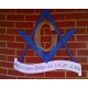 Prince Hall Masons Hand Embroidery Badge