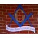 Prince Hall Masons Hand Embroidery Badge