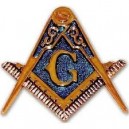 Freemason Auto Emblem Decal Masonic Car Emblem