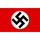 German Nazi Party 1920-1945 Swastika Flag
