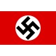 German Nazi Party 1920-1945 Swastika Flag