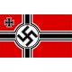 Third Reich Battle Swastika Flag