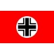 Nazi Balkenkreuz Air Identification Flag