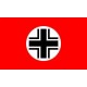 Nazi Balkenkreuz Air Identification Flag