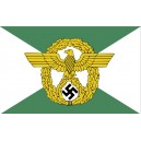 Ordnung Polizei (Orpo) "Regular Police" Swastika Flag