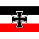 German Naval Cross 1867-1903 Flag