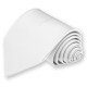 White Solid Color Necktie
