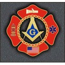 Fire Fighter USA Emblem