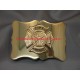 Fire Department Pipe Band Gold Buckle