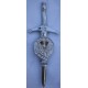 Piper and Drummer Kilt Pin