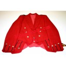 Red Regulation Doublet Kilt Jacket and Waistcoat