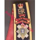 The Royal Highlanders Black Watch Drum Major's Mace Pipe Banner and Sash