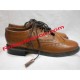 Tan Brown Piper Ghillie Brogues