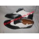 Dress Ghillie Brogues With Black/White