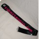 Black PVC Piper Cross and waist Belt With Buckle