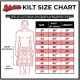 Army Camouflage Cotton Fabrics Kilt with 6 Pockets