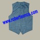 BLUE TWEED ARGYLL KILT JACKET WITH 5 BUTTON VEST
