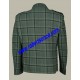 Traditional Style Lovat Green Tweed Argyll Kilt Jacket with Five Button Waistcoat