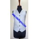 White Tweed Argyll Kilt Jacket with Five Button Waistcoat