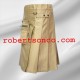 Front Pocket Stylish Heavy Duty Khaki Utility Kilt