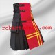 Gothic Style Men's Utility Kilt with Yellow Stripes