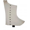 Black Button Piper Spats