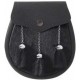 Semi Dress Sporrans with chain belt leather strap