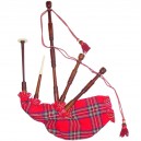 Great Highland Bagpipe made in rose wood
