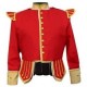 Red / Buff Pipe Band Piper/Drummer Doublet