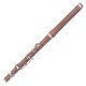 Bb Flute cocas wood with 6 keys