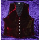 Red Velvet Waistcoat