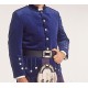 Navy Blue Kenmore Doublet With Waist Belt