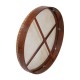 Bodhran 26 inch x 3 1/2 inch rose wood inside tunable of the frame