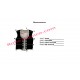 Red Velvet Highland Dance Vest