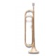 Eb Cavalry Trumpet Double Banded Tube