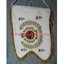 Full Crown Embroidery Pipe Banner