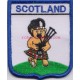 Scotland Teddy Piper Embroidered Badge