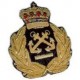 Hand Embroidered Cap Badge