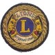Lions International Pocket Embroidery Badge
