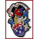 Double Embroidered Coat of Arms