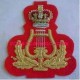 Band Lyre Arm Badge